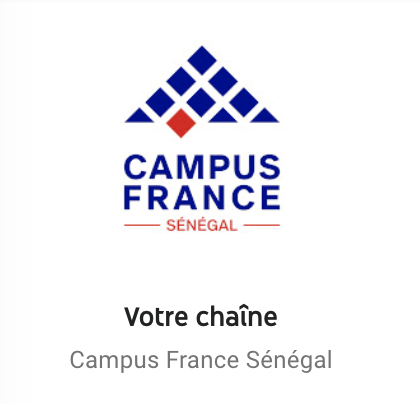 Chaîne Campus France Sénégal 